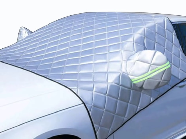ผ้าคลุมรถยนต์บังแดดหน้ากระจกรถยนต์ใช้บังแดดรถกระจกนอกรถยนต์ทนความร้อนป้องกันแสงแดดUV