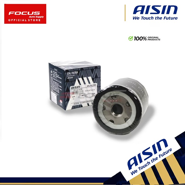 Aisin กรองน้ำมันเครื่อง Ford Fiesta 1.4 1.5 1.6 ปี10-16 Ford Focus 1.6 MK3 ปี12-16 Ford Ecosport / กรองเครื่อง Aisin Fiesta / 7S7G-6714AA