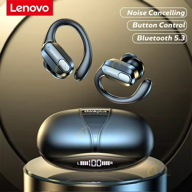 หูฟังบลูทูธ Lenovo XT80 Sport หูฟังไร้สาย บลูทูธ 5.3 หูฟักีฬา  พร้อมไมโครโฟน ของแท้ Bluetooth Earphone